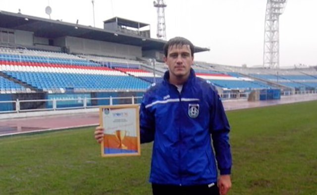 Валерий Цховребов - лучший игрок марта