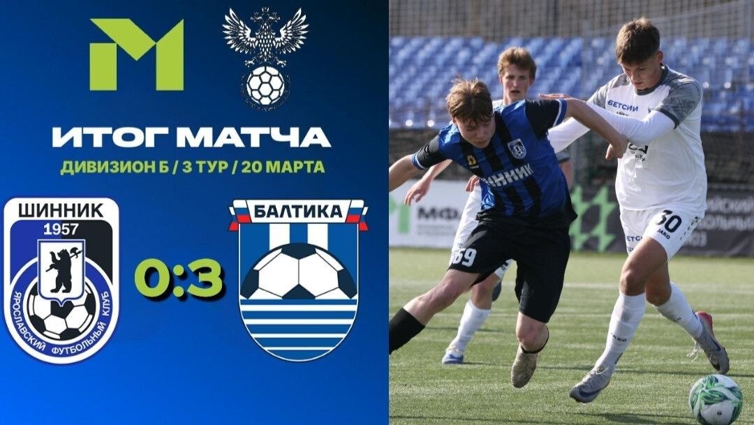 "Шинник-М" - "Балтика" 0:3 "Шинник-М" - "Балтика" 0:3